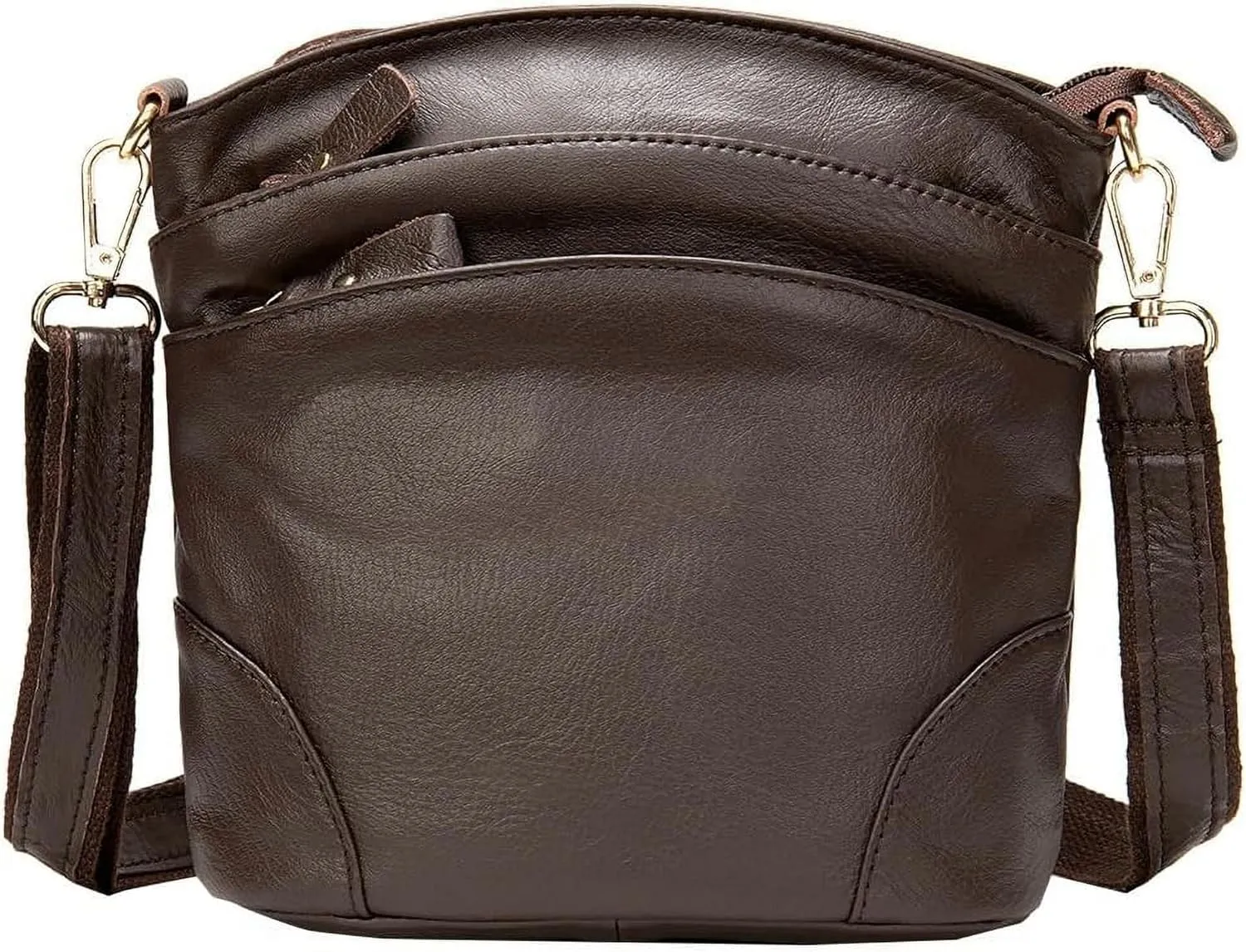 Women's Genuine Leather Handbags Hobo Bag Bucket Totes Fashion Shoulder Crossbody Bag Satchel Work Purse