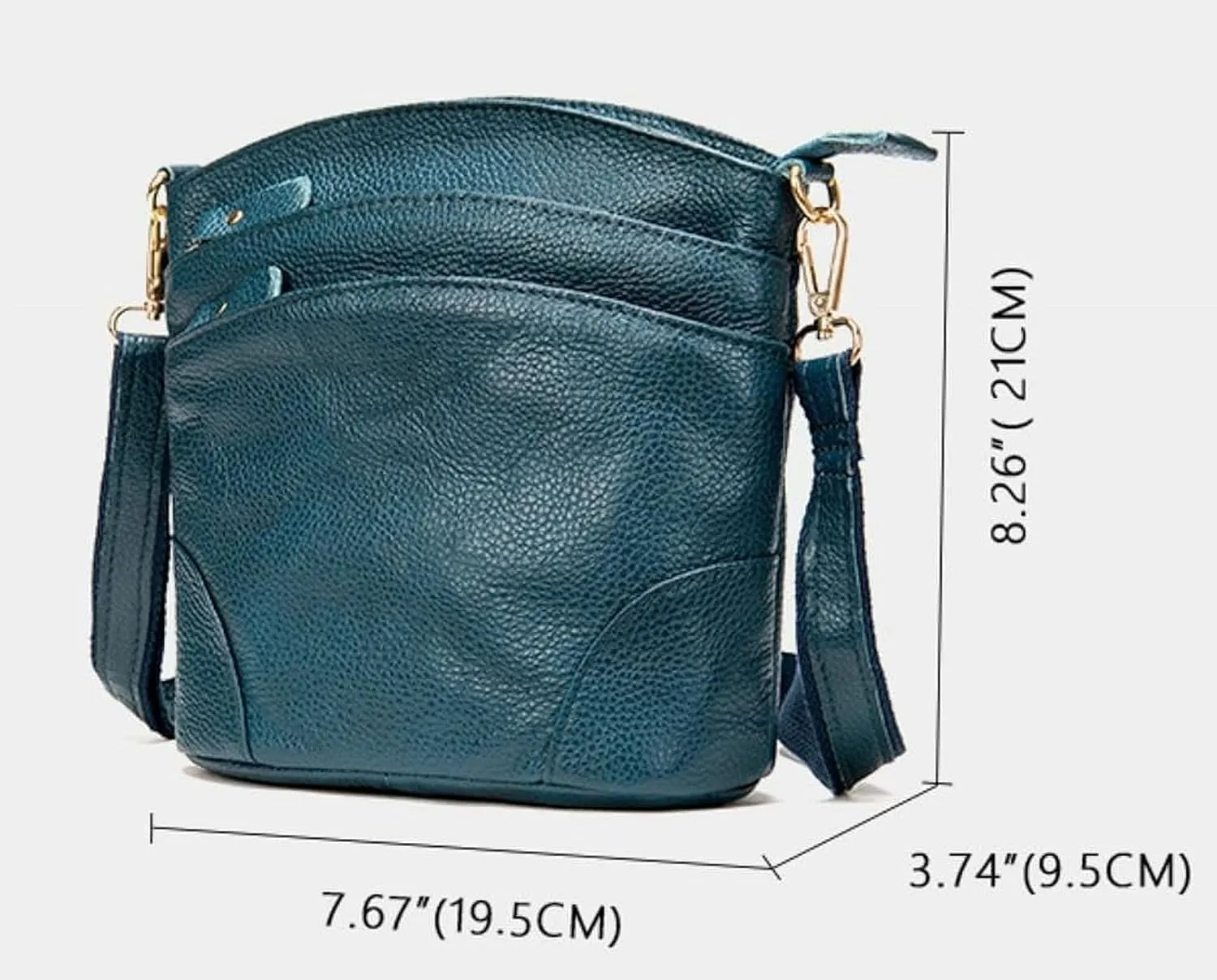 Women's Genuine Leather Handbags Hobo Bag Bucket Totes Fashion Shoulder Crossbody Bag Satchel Work Purse