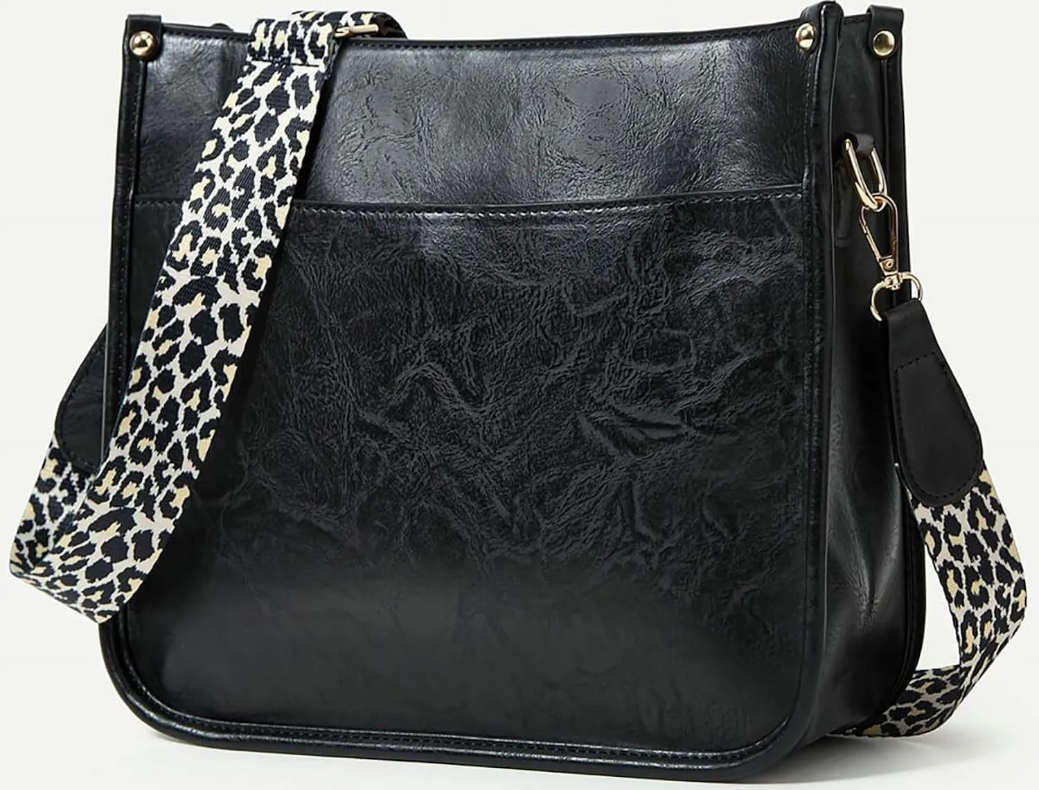 Women's Hobo Bag PU Leather Shoulder Crossbody Bag Large Handbag Vegan Leather Totes Trendy Purse Satchels