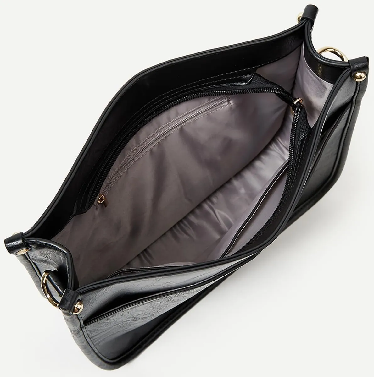 Women's Hobo Bag PU Leather Shoulder Crossbody Bag Large Handbag Vegan Leather Totes Trendy Purse Satchels
