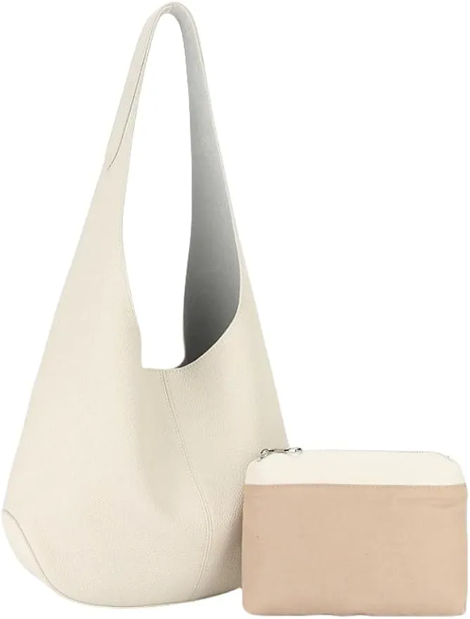 Women's Leather Large-capacity Shoulder Crossbody Bag Totes Hobo Versatile Bucket Bag Handbag Underarm Chic Stylish Luxury