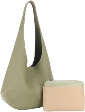 Women's Leather Large-capacity Shoulder Crossbody Bag Totes Hobo Versatile Bucket Bag Handbag Underarm Chic Stylish Luxury