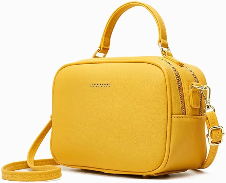 Womens Totes Shoulder Hobo Tote Bag Handbag Retro Bags Solid Color Retro Small Bags